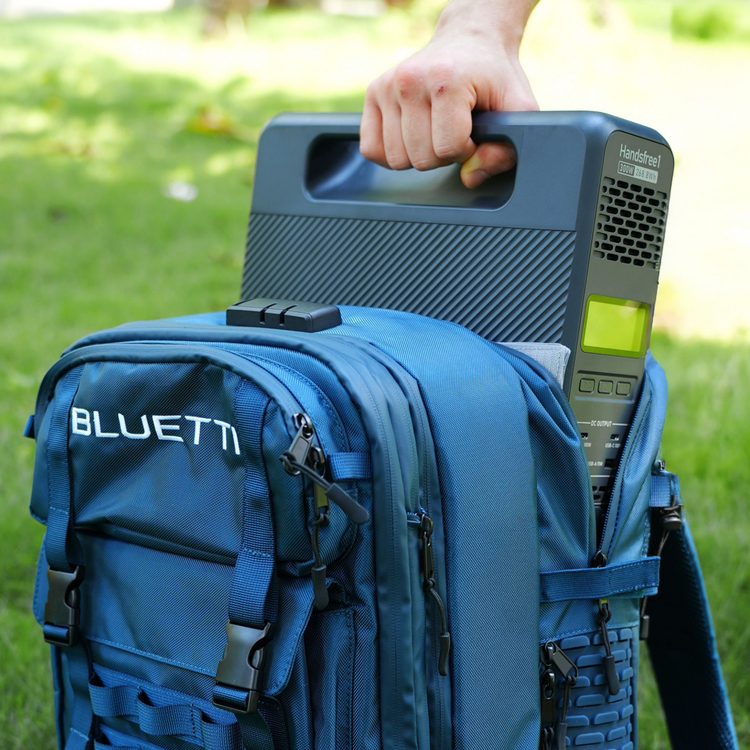 Bluetti Handfree 1 tragbarer Rucksack -Power | 268,8WH 300W