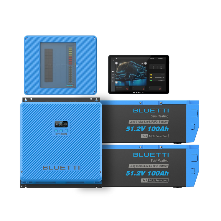 BLUETTI RV5+2/B4810+Epanel+Epad All-in-One RV Solar System