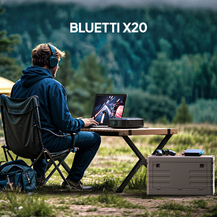 Banco de potência BLUETTI X20 para laptop | 288W 153,6Wh