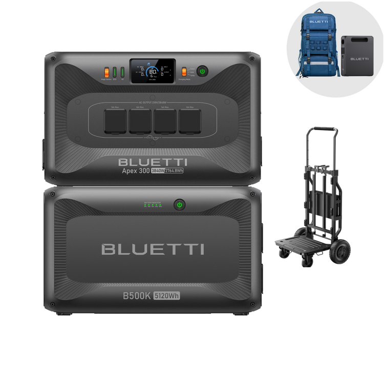 BLUETTI B500K+Apex 300+Trolley 2