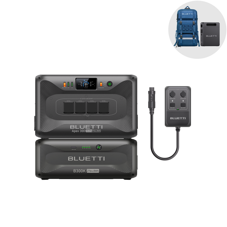 BLUETTI Apex 300+B300K+Hub D1