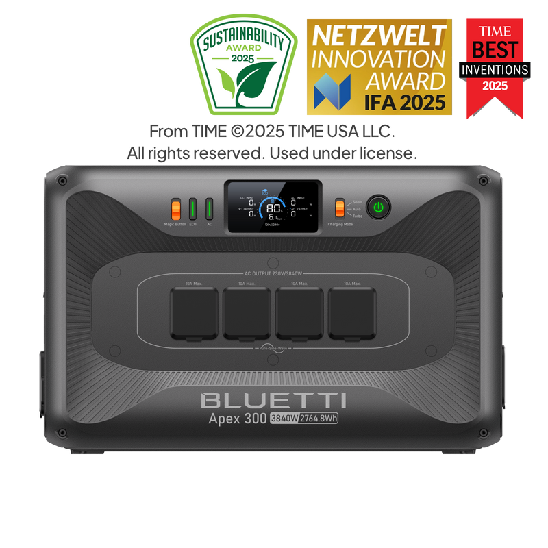 BLUETTI Apex 300 Versatile Power Station | 3.840W 2.764,8Wh