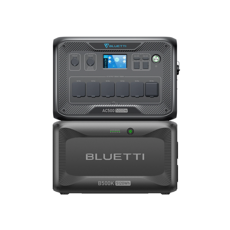 BLUETTI AC500 + B300K Home Battery Backup