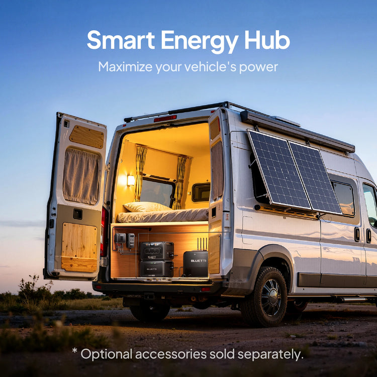 BLUETTI Charger 2 | 1200W Alternator & Solar Dual DC Charger