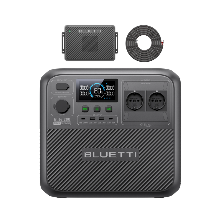 BLUETTI Charger 2 | 1200W Alternator & Solar Dual DC Charger