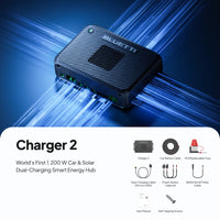 BLUETTI Charger 2 | 1200W Alternator & Solar Dual DC Charger