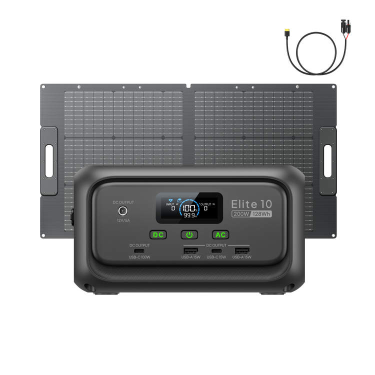BLUETTI Elite 10 Mini Power Station | 200W 128Wh