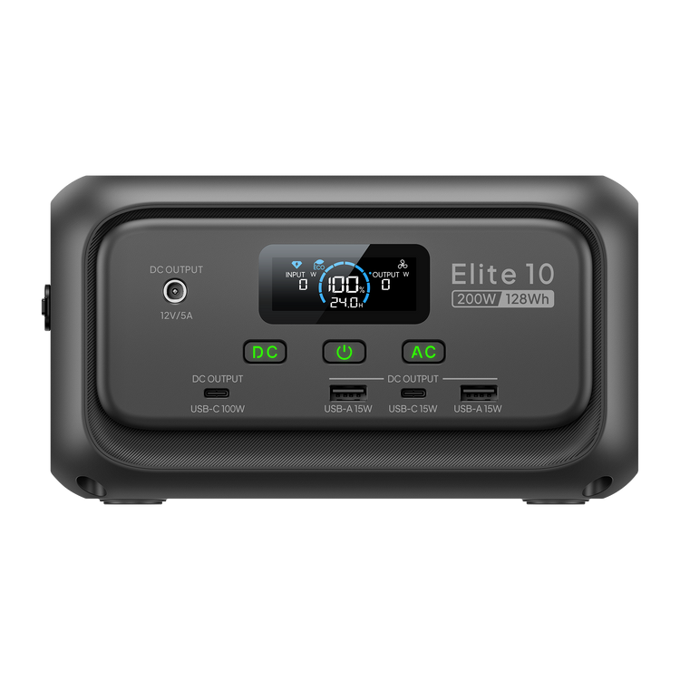 BLUETTI Elite 10 Mini Power Station | 200W 128Wh
