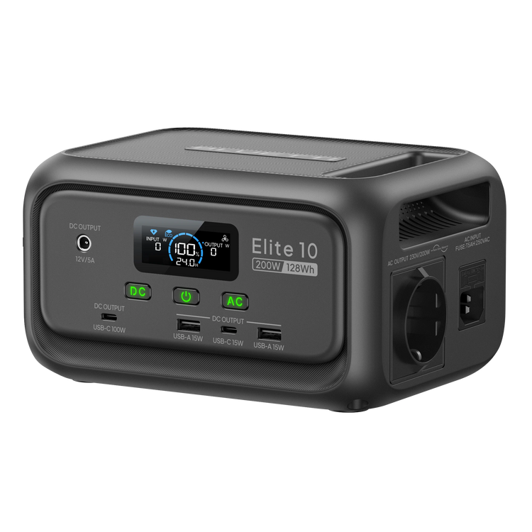 BLUETTI Elite 10 Mini Power Station | 200W 128Wh