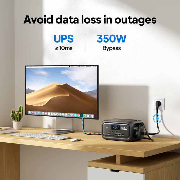 BLUETTI Elite 10 Mini Power Station | 200W 128Wh