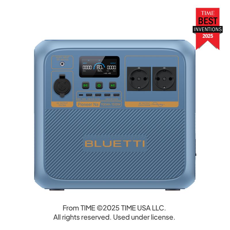 BLUETTI Pioneer Na Portable Power Station (Sodium-ion) | 1.500W 900Wh
