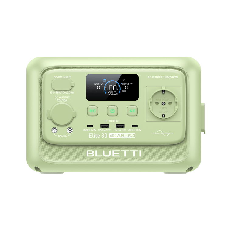 BLUETTI Elite 30 V2 Portable Power Station | 600W 288Wh