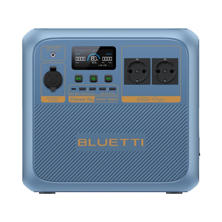 BLUETTI Pioneer Na Portable Power Station (Sodium-ion) | 1.500W 900Wh