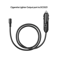 Cigarette Lighter Output port to DC5521 (AC300/B230/B300)