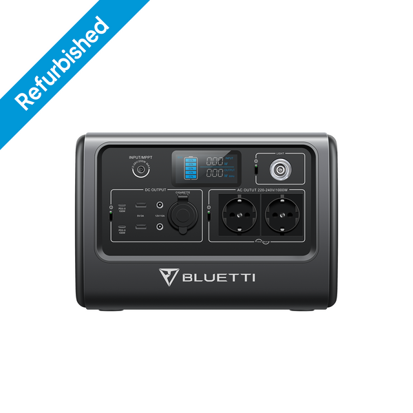 BLUETTI PowerOak EB70 Tragbares Kraftwerk | 1000 W 716 Wh (überholt)