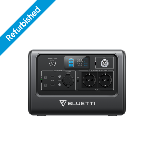 BLUETTI PowerOak EB70 Portable Power Station | 1000W 716Wh (Refurbished)