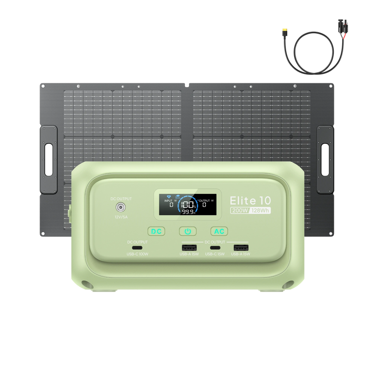BLUETTI Elite 10 Mini Power Station | 200W 128Wh