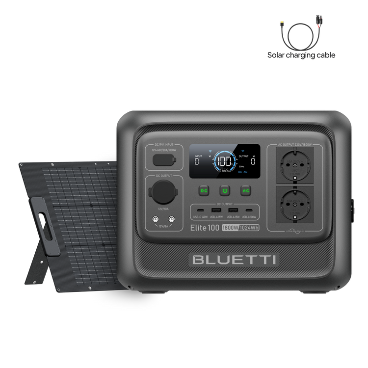 BLUETTI Elite 100 V2 Portable Power Station | 1.800W 1.024Wh