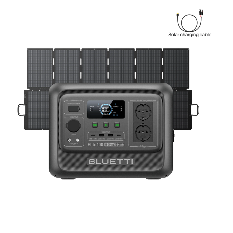 BLUETTI Elite 100 V2 Portable Power Station | 1.800W 1.024Wh