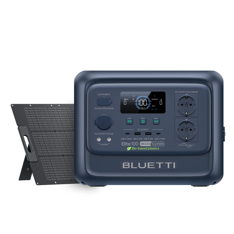 BLUETTI Elite 100 V2 Portable Power Station | 1.800W 1.024Wh