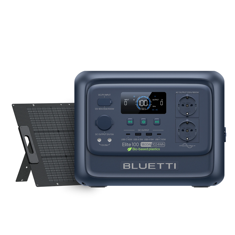 BLUETTI Elite 100 V2 Portable Power Station | 1.800W 1.024Wh
