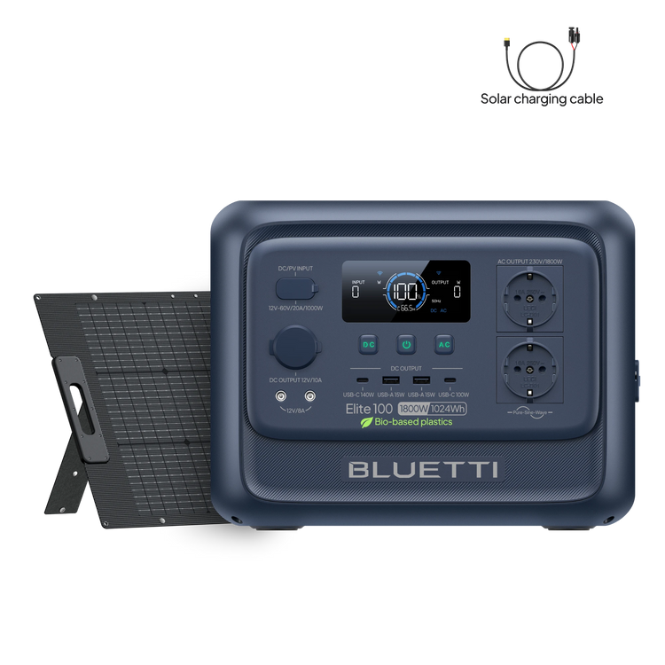 BLUETTI Elite 100 V2 Portable Power Station | 1.800W 1.024Wh