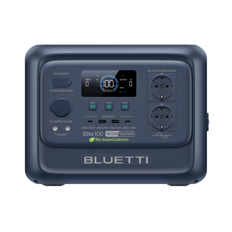 BLUETTI Elite 100 V2 Portable Power Station | 1.800W 1.024Wh