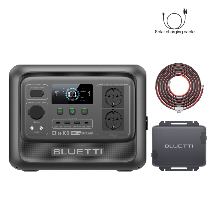 BLUETTI Elite 100 V2 Portable Power Station | 1.800W 1.024Wh