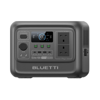 BLUETTI Elite 100 V2 Portable Power Station | 1,800W 1,024Wh | UK Plug
