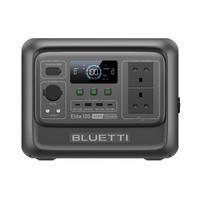 BLUETTI Elite 100 V2 Portable Power Station | 1,800W 1,024Wh | UK Plug