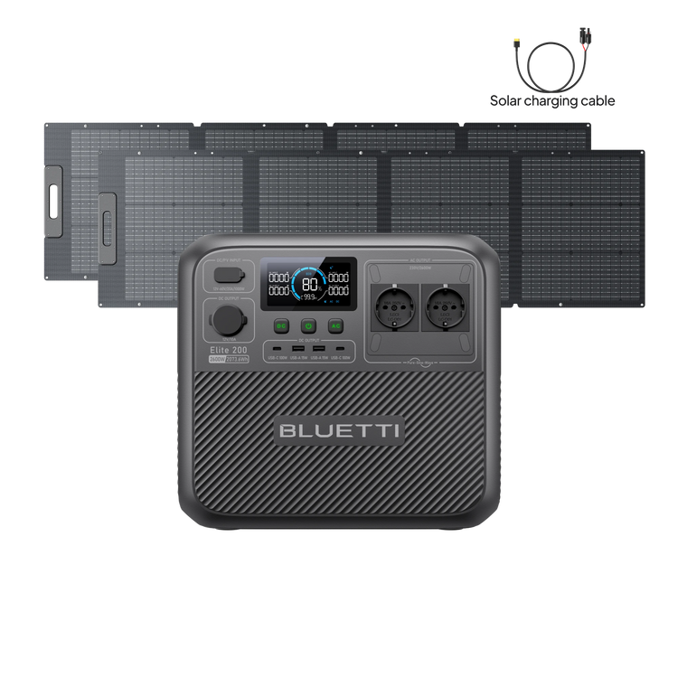 BLUETTI Elite 200 V2 Portable Power Station | 2.600W 2.073,6Wh