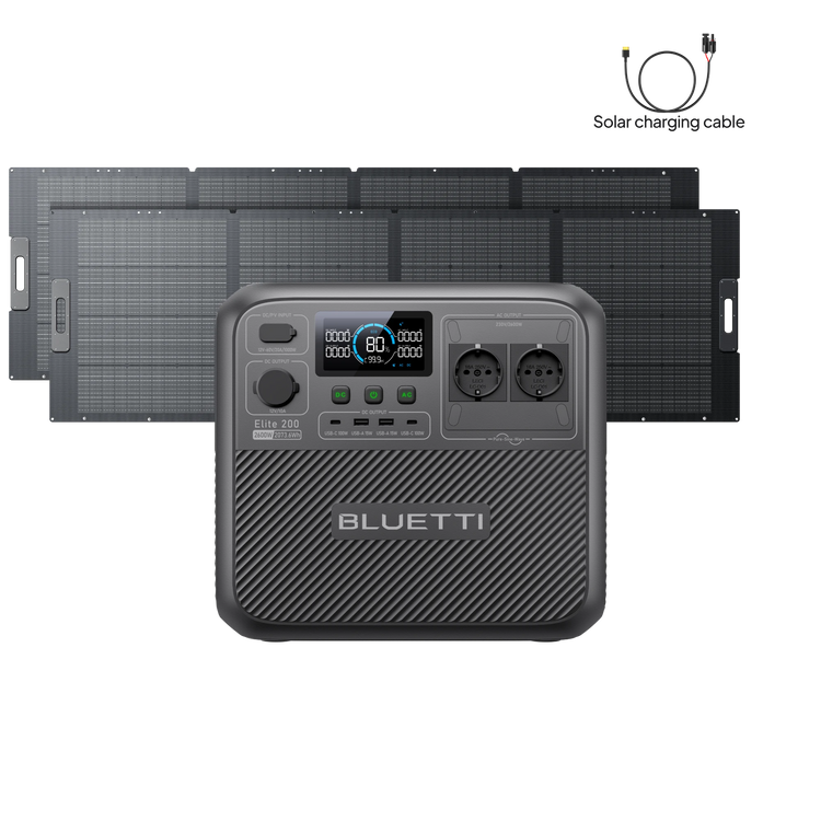 BLUETTI Elite 200 V2 Portable Power Station | 2.600W 2.073,6Wh