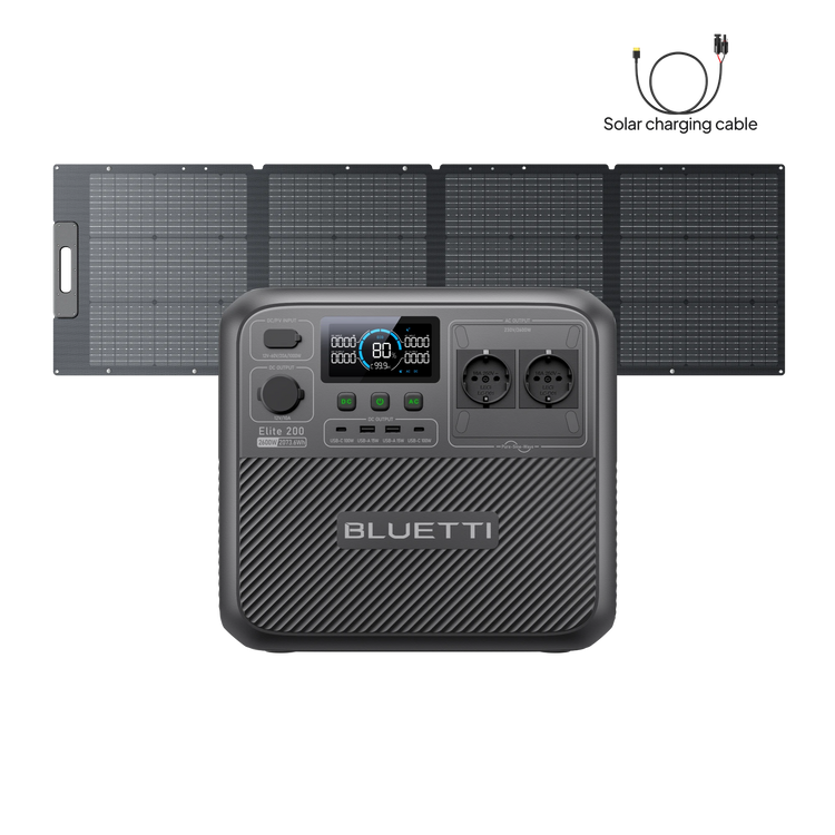 BLUETTI Elite 200 V2 Portable Power Station | 2.600W 2.073,6Wh
