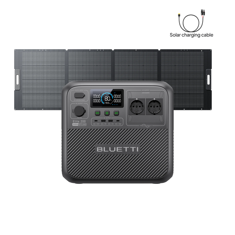 BLUETTI Elite 200 V2 Portable Power Station | 2.600W 2.073,6Wh