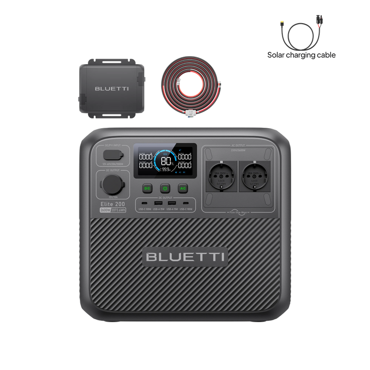 BLUETTI Elite 200 V2 Portable Power Station | 2.600W 2.073,6Wh