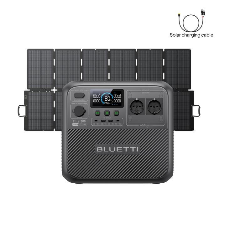 BLUETTI Elite 200 V2 Portable Power Station | 2.600W 2.073,6Wh