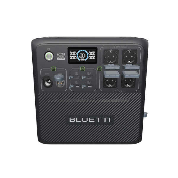 BLUETTI AC240 Tragbares Kraftwerk | 2400 W 1536 Wh