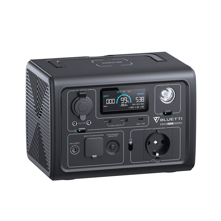 BLUETTI EB3A + MP200 Solar Generator Kit