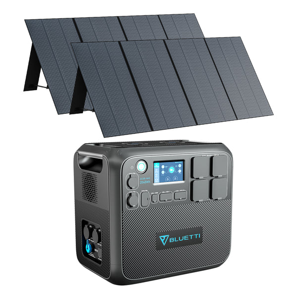 BLUETTI AC200MAX+PV350 Solar Generator Kit