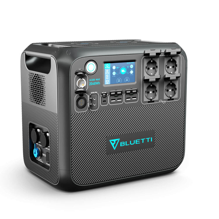 BLUETTI AC200MAX+350W Solar Generator Kit