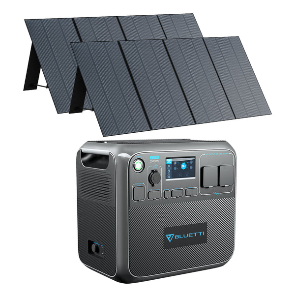 BLUETTI  AC200P + 2*PV350 Solar Generator Kit