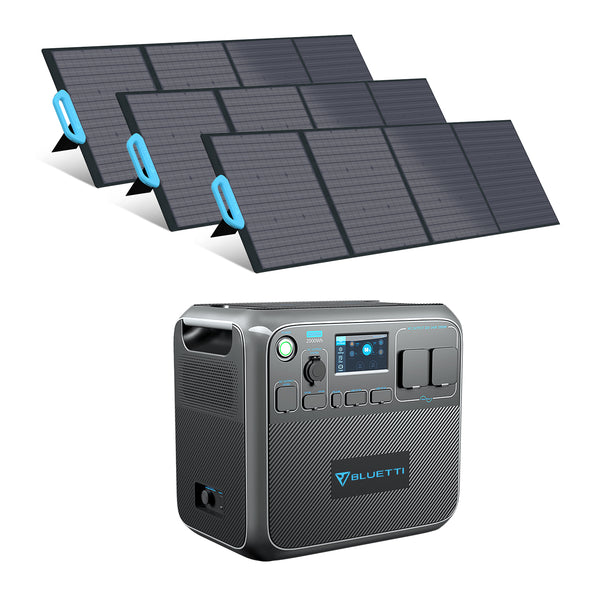 BLUETTI AC200P + 3*PV200 Solar Generator Kit
