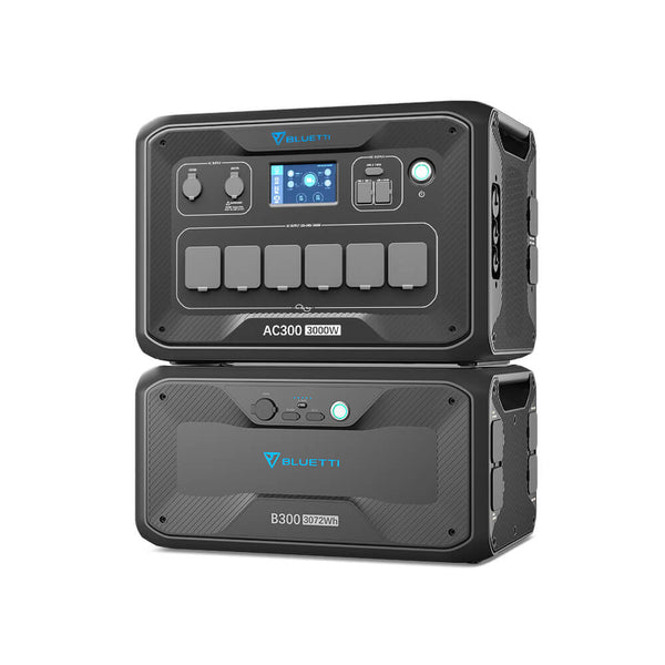 BLUETTI AC300 + B300 Home Batteri Backup