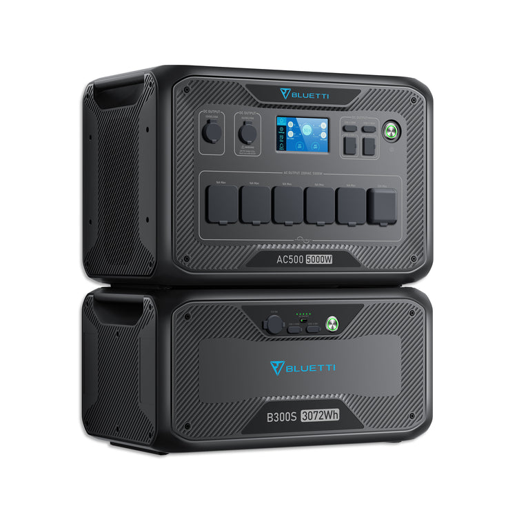 Bluetti AC500 + B300S/B300K batteri batteri batteri