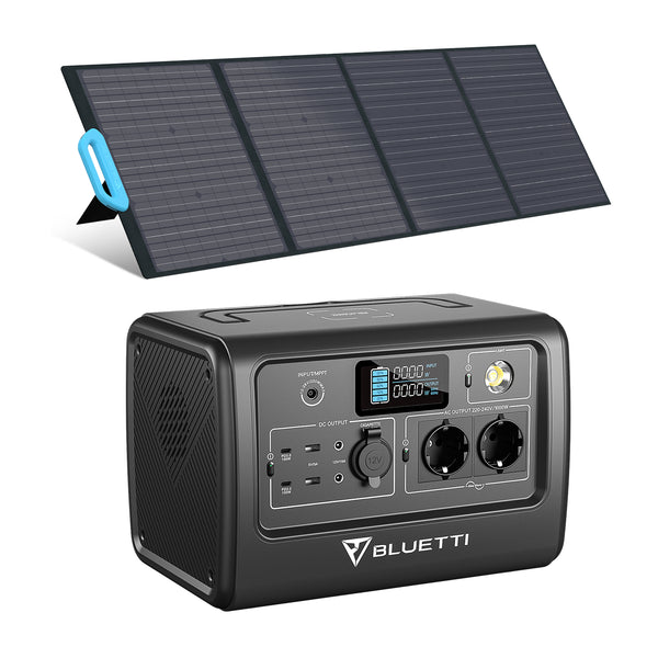 BLUETTI EB70 + PV120 Solar Generator Kit